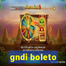 gndi boleto